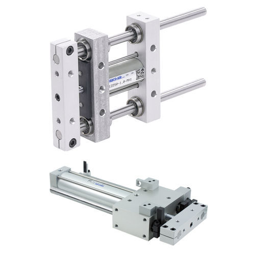 Guidage linéaire à patin - EZ series - FABCO-AIR - en acier inoxydable / en aluminium / de précision