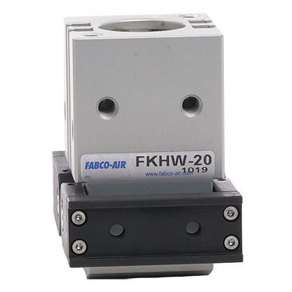 Pince de préhension pneumatique - FKHW series - FABCO-AIR - angulaire 180° / à 2 mâchoires / compacte