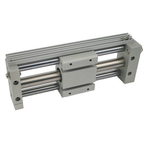 Glissière linéaire sans tige - FGYSR series - FABCO-AIR - à billes / pneumatique / en aluminium anodisé