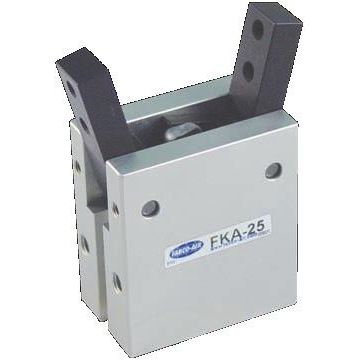 Pince de préhension pneumatique - FKA series - FABCO-AIR - angulaire / à 2 mâchoires