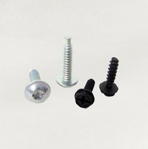 Vis de fixation - REMFORM® - Acument Global Technologies - à tête hexagonale à embase / fendue / en plastique