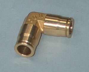 Raccord hydraulique - CM Sliplock - CoolMist Systems Australia - coudé / en laiton / à haute pression