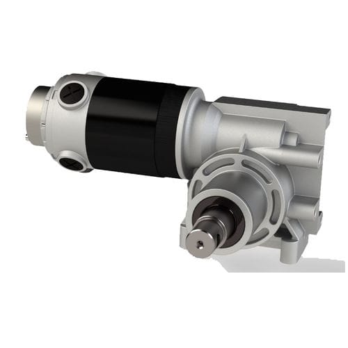 Motoréducteur DC - AMT Schmid GmbH & Co. KG - à vis sans fin / à engrenage hélicoïdal / orthogonal