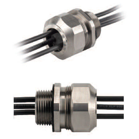 Presse-étoupe en acier inoxydable - Masthead® - Heyco - en aluminium / IP68 / antitraction