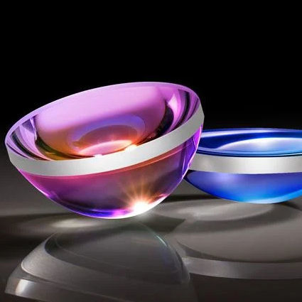 Lentille sphérique - #33-953 - Edmund Industrial Optics - en silice fondue / UV / pour l'optique
