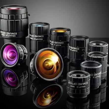 Objectif de caméra à focale fixe - TECHSPEC&reg; C - Edmund Industrial Optics - d'alignement / d'inspection / pour la vision industrielle