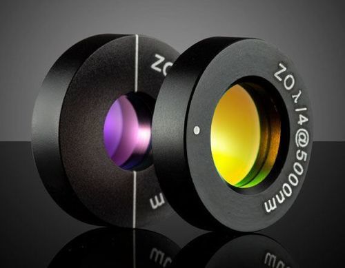 Lame à retard de phase d'ordre zéro - #3401 - Edmund Industrial Optics - pour IR moyen / pour conversion de polarisation linéaire