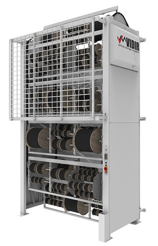 Stockeur rotatif vertical - Vidir - pour entrepôt / de manutention / pour touret