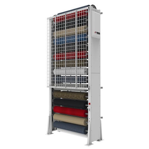 Stockeur rotatif vertical - Vidir - pour entrepôt / pour rouleaux / pour préparation de commande