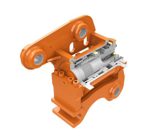 Système attache outil articulé - 8 400 - 75 000 lb (3 800 - 34 000 kg) | PowerTilt series - Helac