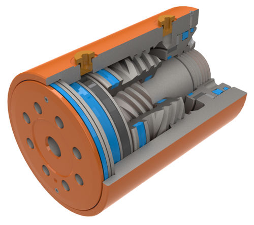 Actionneur hydraulique - L10 series - Helac - rotatif / double effet