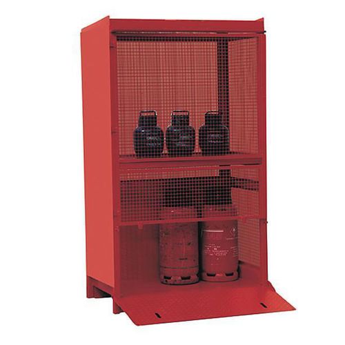 Armoire pour bouteilles de gaz - CT2LP - Empteezy - de stockage / au sol / encastrable