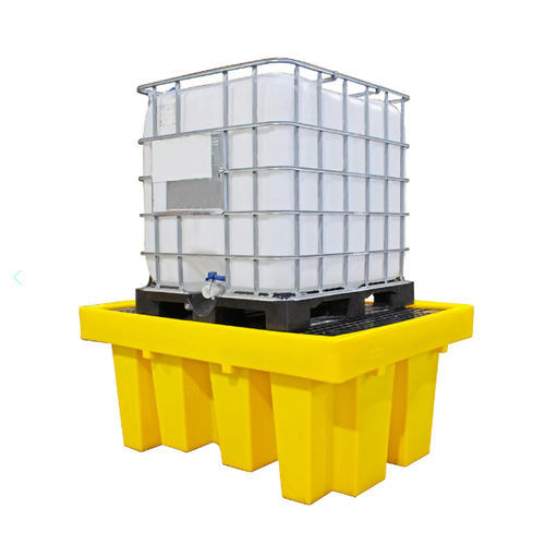 Palette de rétention pour conteneur IBC - BB1 - Empteezy - en polyéthylène