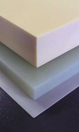 Fibre en verre feuilleté - EFR4 - MICAM Ltd. - mât / ignifugée