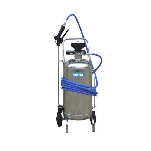 Unité de pulvérisation mobile - 16.11 - Vema - de liquides / en inox / pour désinfection