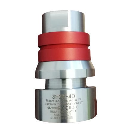 Soupape de sécurité d'arrêt par cisaillement - 31SS - Ridart srl - BSP / pour réservoir / EN ISO 13617-2