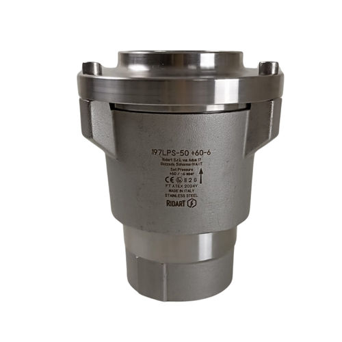 Régulateur de pression en ligne - 197L - Ridart srl - pour vapeur / pour gaz / à ressort