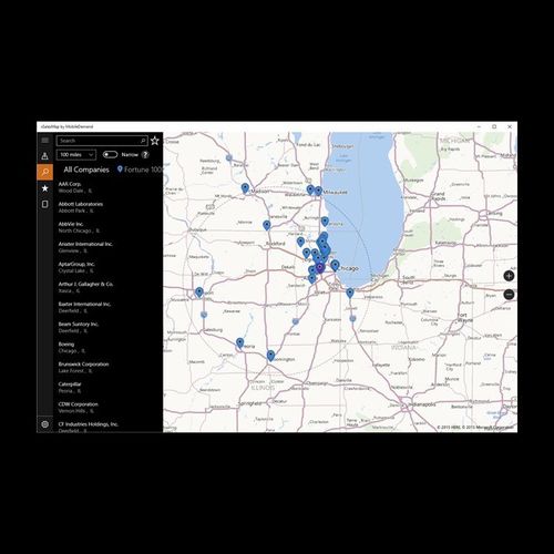 Logiciel de cartographie - MobileDemand - temps réel / Windows