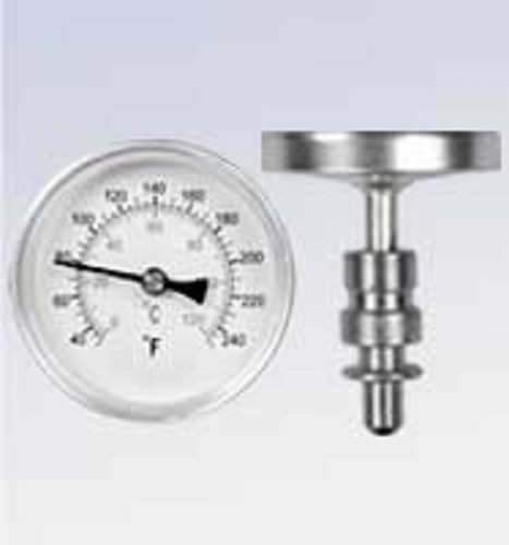 Thermomètre bimétallique - Marsh Bellofram - analogique / à cadran / à visser