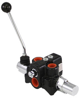 Distributeur hydraulique à tiroir - SDCF series - BRAND HYDRAULICS - à levier / 4 voies / compensé à la pression