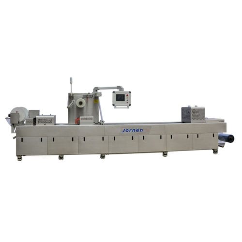 Machine de thermoformage alimentée par rouleau - DFP320/420/520 - Jornen Machinery Co., Ltd. - pour emballage / automatisée / sous vide
