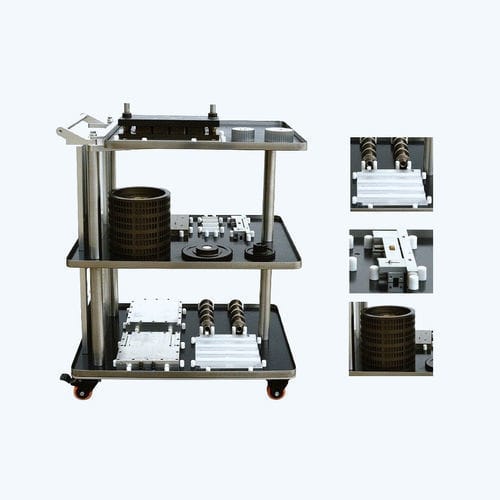 Chariot de stockage - Jornen Machinery Co., Ltd. - de manutention / 3 niveaux / à roulettes