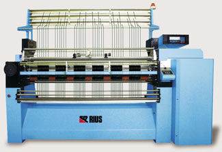 Machine à tricoter plate - AMBRA - RIUS-COMATEX - entièrement automatique / à crochet / industrielle