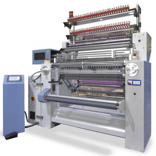 Machine à tricoter jersey double - MACRO-PV-E - RIUS-COMATEX - à crochet / industrielle