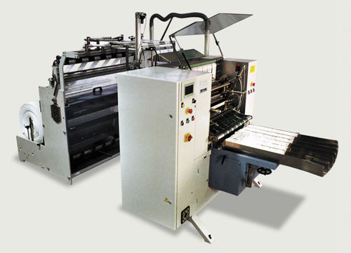 Machine de pliage de tissus - SN-8V-6V - RIUS-COMATEX - automatique / de coupe