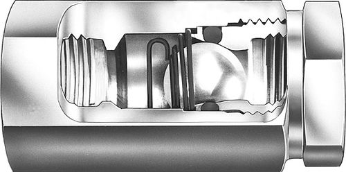 Clapet anti-retour à bille - KEPNER - en acier inoxydable