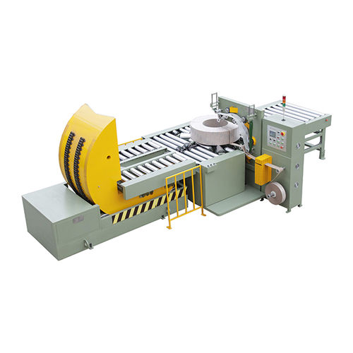Banderoleuse orbitale - GW1200 - Shanghai Jinglin Packaging Machinery Co.,Ltd - automatique / pour bobines / à film étirable