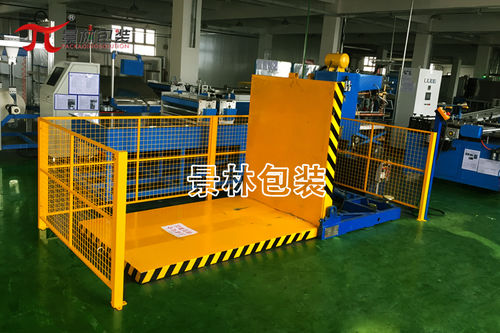 Inclineur hydraulique - FZ-04 - Shanghai Jinglin Packaging Machinery Co.,Ltd - 90° / avec télécommande / industriel