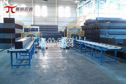Banderoleuse orbitale - GG700 - Shanghai Jinglin Packaging Machinery Co.,Ltd - automatique / pour profilés / horizontale