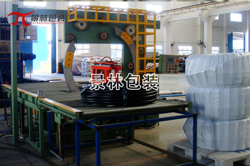 Machine d'emballage automatique - GW2500 - Shanghai Jinglin Packaging Machinery Co.,Ltd - sous film / horizontale / pour tuyaux