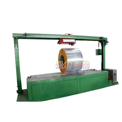 Banderoleuse horizontale - JL2100-R - Shanghai Jinglin Packaging Machinery Co.,Ltd - automatique / pour produits cylindriques / à film étirable