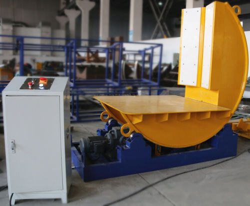 Inclineur électrique - Shanghai Jinglin Packaging Machinery Co.,Ltd - pour bobines / en métal / 90°