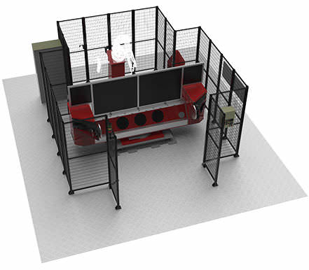 Cellule robotisée de soudage - TSH O-020A - TDRi Robotics AB