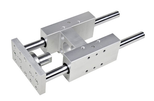 Vérin pneumatique - UNITA' DI GUIDA PER CILINDRI - Cy.Pag. S.p.A. - en aluminium anodisé / guidé