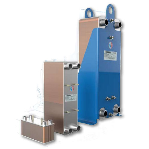 Échangeur de chaleur à plaques brasées - PB - Emmegi Heat Exchangers - air/huile / en cuivre / en nickel