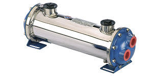 Échangeur de chaleur tubulaire - MGB 131 - Emmegi Heat Exchangers - eau/huile