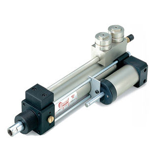 Vérin hydropneumatique - CZ series - Bonesi Pneumatik s.r.l. - à tige