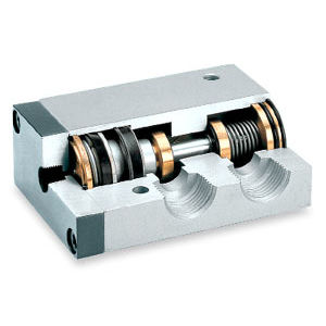 Distributeur pneumatique à tiroir équilibrée - CETOP series - Bonesi Pneumatik s.r.l. - actionné pneumatiquement / actionné par solénoïde / 5/2 voies