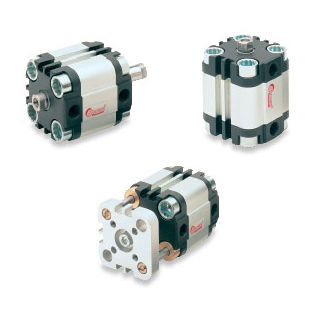 Vérin pneumatique - CU series - Bonesi Pneumatik s.r.l. - à piston magnétique / double effet / simple effet