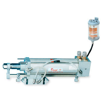 Vérin hydropneumatique - UDR series - Bonesi Pneumatik s.r.l. - à tige / double effet