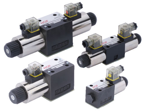 Distributeur hydraulique à tiroir - CETOP WE series - HOF HYDRAULIC - à commande directe / actionné par solénoïde