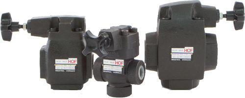 Soupape de décharge à commande assistée - RB series - HOF HYDRAULIC - à piston