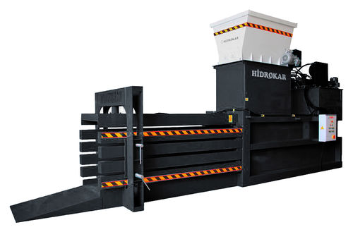 Presse à balles pour carton - HKB - HIDROKAR PRES INDUSTRY AND TRADE CO. - pour papier / pour plastique / pour bouteilles