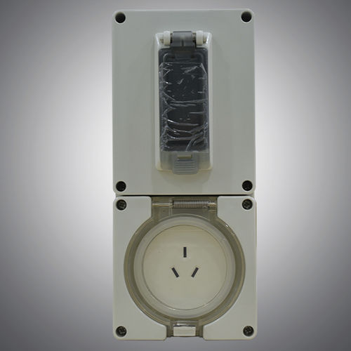 Prise électrique fixe - JL-FS-SW Series - JIANGSU JIANLONG ELECTRICAL CO.,LTD - étanche / IP56 / 2 pôles