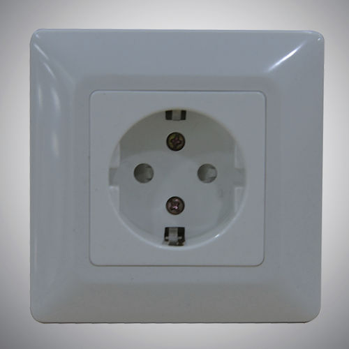 Prise électrique fixe - JL-FS-CZ Series - JIANGSU JIANLONG ELECTRICAL CO.,LTD - 2 pôles / avec mise à la terre