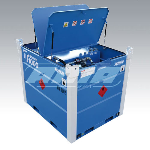 Cuve de transport - TT Square 1000 series - AMA S.p.A. - à carburant / en acier au carbone / ADR